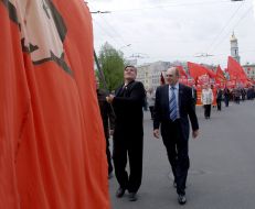 Первомайская демонстрация в Харькове