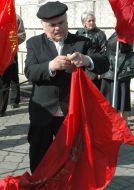 May day demonstration in Odessa