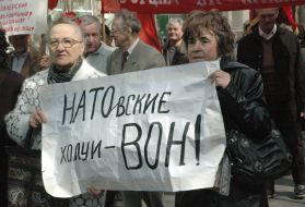 May day demonstration in Odessa