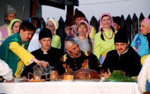 Спектакль под открытым небом ”Тарас Бульба”