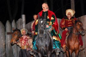 Спектакль под открытым небом ”Тарас Бульба”