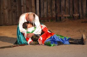 Спектакль под открытым небом ”Тарас Бульба”