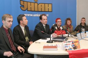 Прес-конференція в УНИАН. «На Байках – до БАЙКалу!»