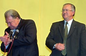 Borys Tarasyuk and Hennady Udovenko