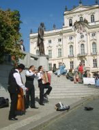 Street musicians