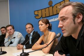 Press conference in UNIAN. Project ”Ukraine! I am for you!”