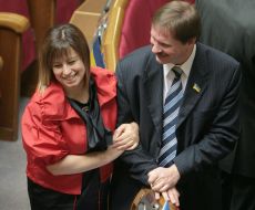 Anna German and Taras Chоrnovil