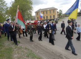Reburial of the Pinskaya military flotilla’s seaman