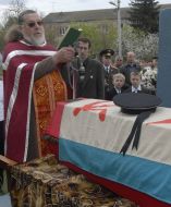 Reburial of the Pinskaya military flotilla’s seaman