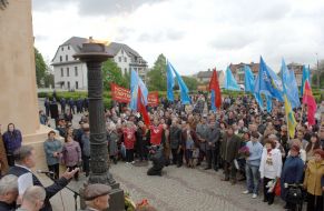 Celebretion of Victory Day in Lvov