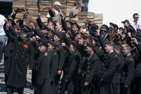 Shooting ”Admiral Kolchak”