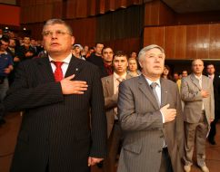 Yuriy Yekhanurov and Yevgeny Chervonenko