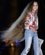 Конкурс на самую длинную косу во Львове