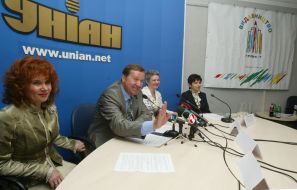 Пресс-конференция в УНИАН. «Золотой аист»