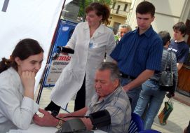 Action ”Week of pressure measuring” in Lvov