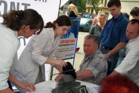 Action ”Week of pressure measuring” in Lvov