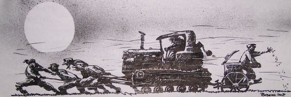 Exhibition of caricatures in Zhytomyr