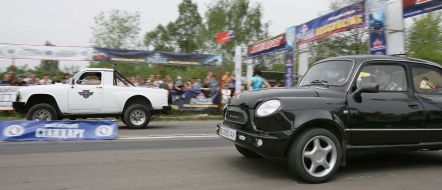 Street-racing in Lvov
