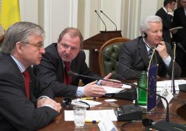 Александра Мороз и Рене ван дер Линден