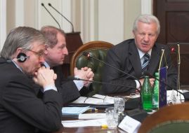 Александра Мороз и Рене ван дер Линден