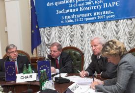 Заседания Комитета ПАСЕ по политическим вопросам в Киеве
