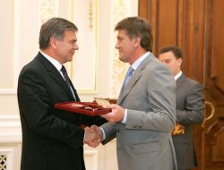 Виктор Ющенко и Василий Кремень