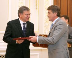 Виктор Ющенко и Василий Кремень