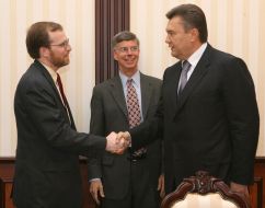 Meeting of Yanukovich with David Creimer