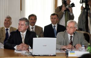 Anatoly Kinakh and Nikolay Azarov