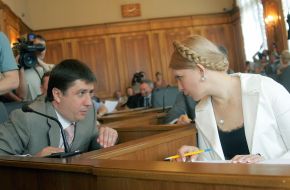 Yuliya Timoshenko and Vyacheslav Kirilenko