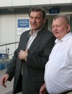 Vladislav Tretyak and Vasily Fadeyev