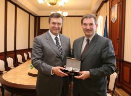 Meeting of Yanukovich with Tretyak