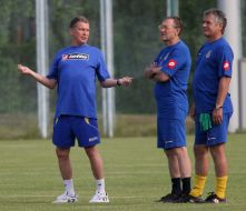 Training of the Ukrainian National  football team