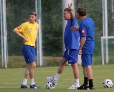 Training of the Ukrainian National  football team
