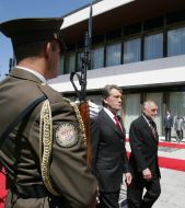 Viktor Yushchenko and Stepan Mesych