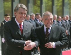 Viktor Yushchenko and Stepan Mesych