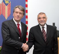 Viktor Yushchenko and Stepan Mesych