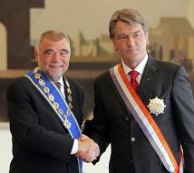 Viktor Yushchenko and Stepan Mesych