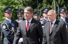 Viktor Yushchenko and Stepan Mesych