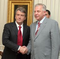 Viktor Yushchenko and Volodimir Sheks