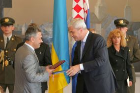 Signing of Ukrainian-Croatian documents