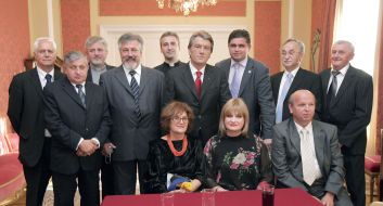 Visit of Yushchenko to Croatia