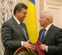 Встреча Мороза и Януковича с Кубишем