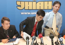 Press-conference in UNIAN. Lawyers