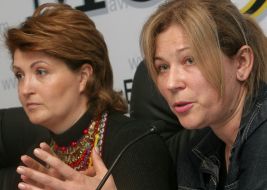Liliya Pustovit and Irina Danilevskaya