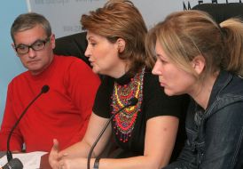 Press-conference. European Fashion Counsil