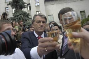 Congratulation by Viktor Yuschenko