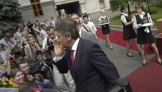 Congratulation by Viktor Yuschenko