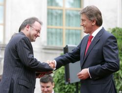 Congratulation by Viktor Yuschenko