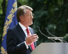 Congratulation by Viktor Yuschenko